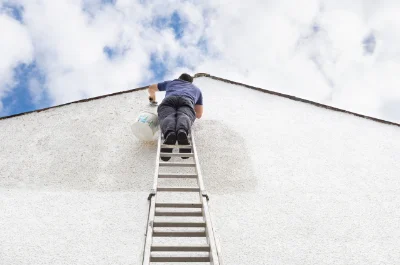 Peinture extérieure à Saint-Maurice-d'Ibie — façades et ravalement